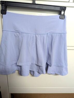 Ivivva by Lululemon Mesh Double-layered Skirt Skort light purple 8 girl